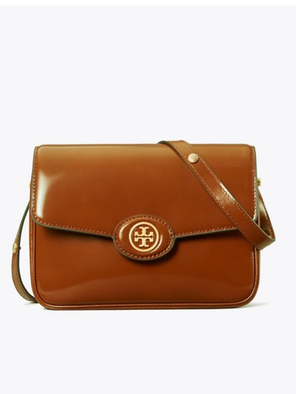 Tory Burch ROBINSON SPAZZOLATO SHOULDER BAG